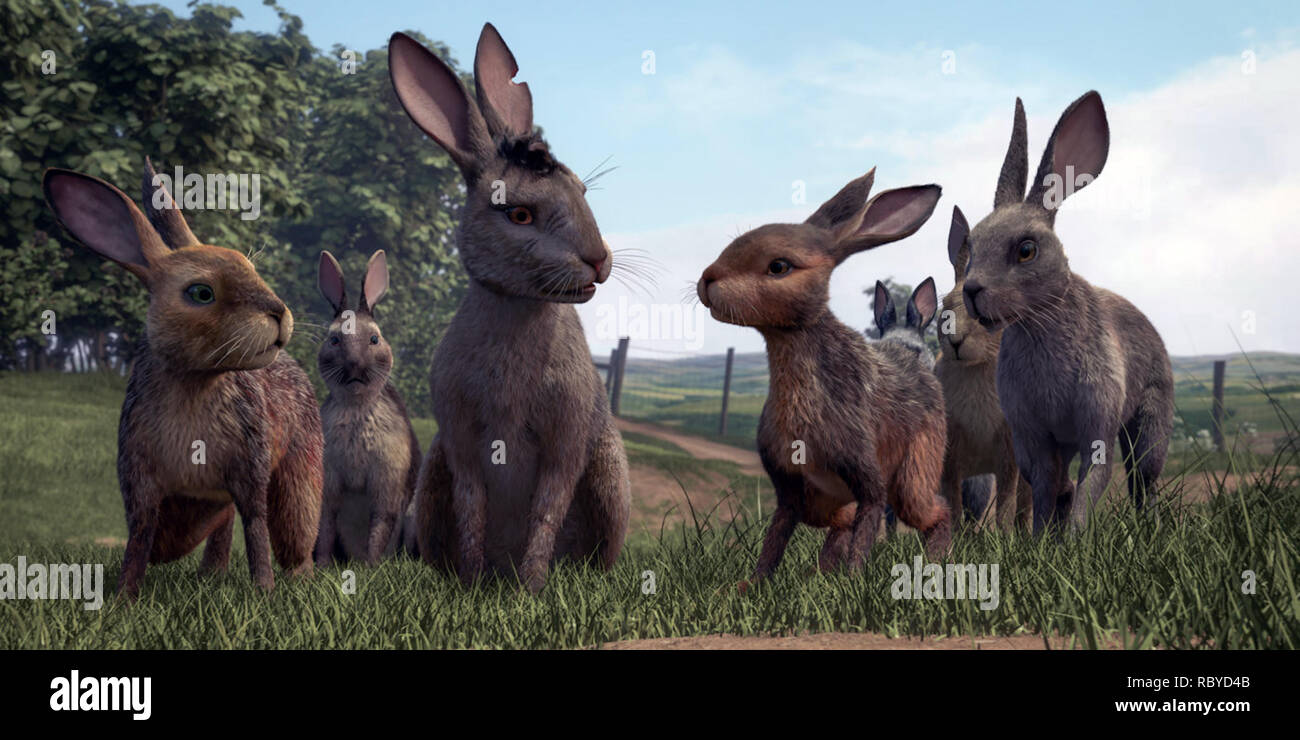 Watership Down is a 2018 TV mini-series.    This photograph is for editorial use only and is the copyright of the film company and/or the photographer assigned by the film or production company and can only be reproduced by publications in conjunction with the promotion of the above Film. A Mandatory Credit to the film company is required. The Photographer should also be credited when known. Stock Photo
