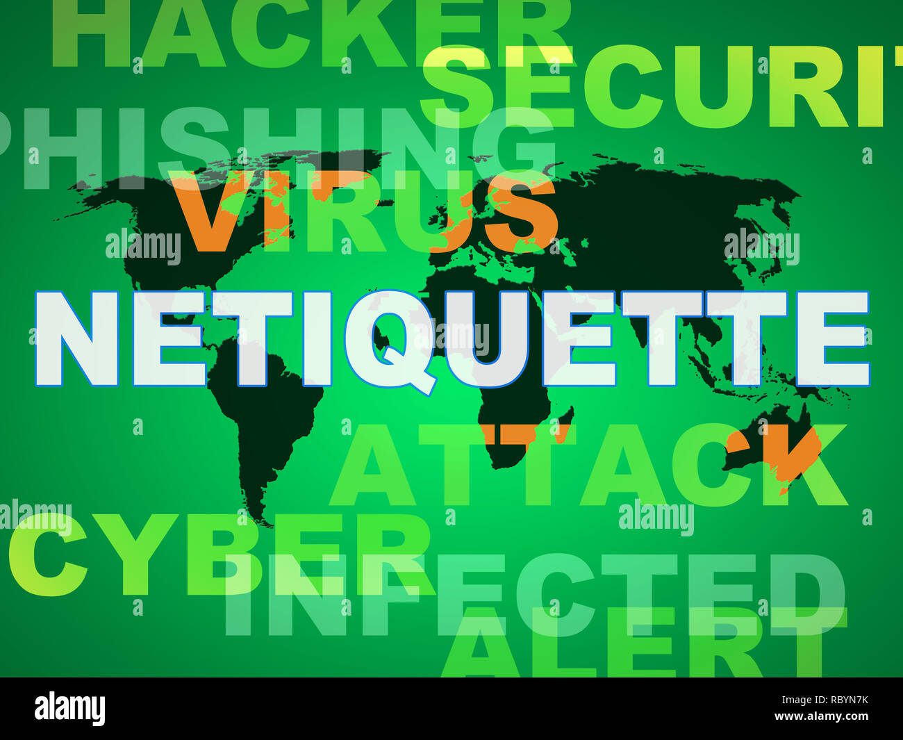 Netiquette Polite Online Behavoir Or  Etiquette. Civility Protocol On Networks And Tech 2d