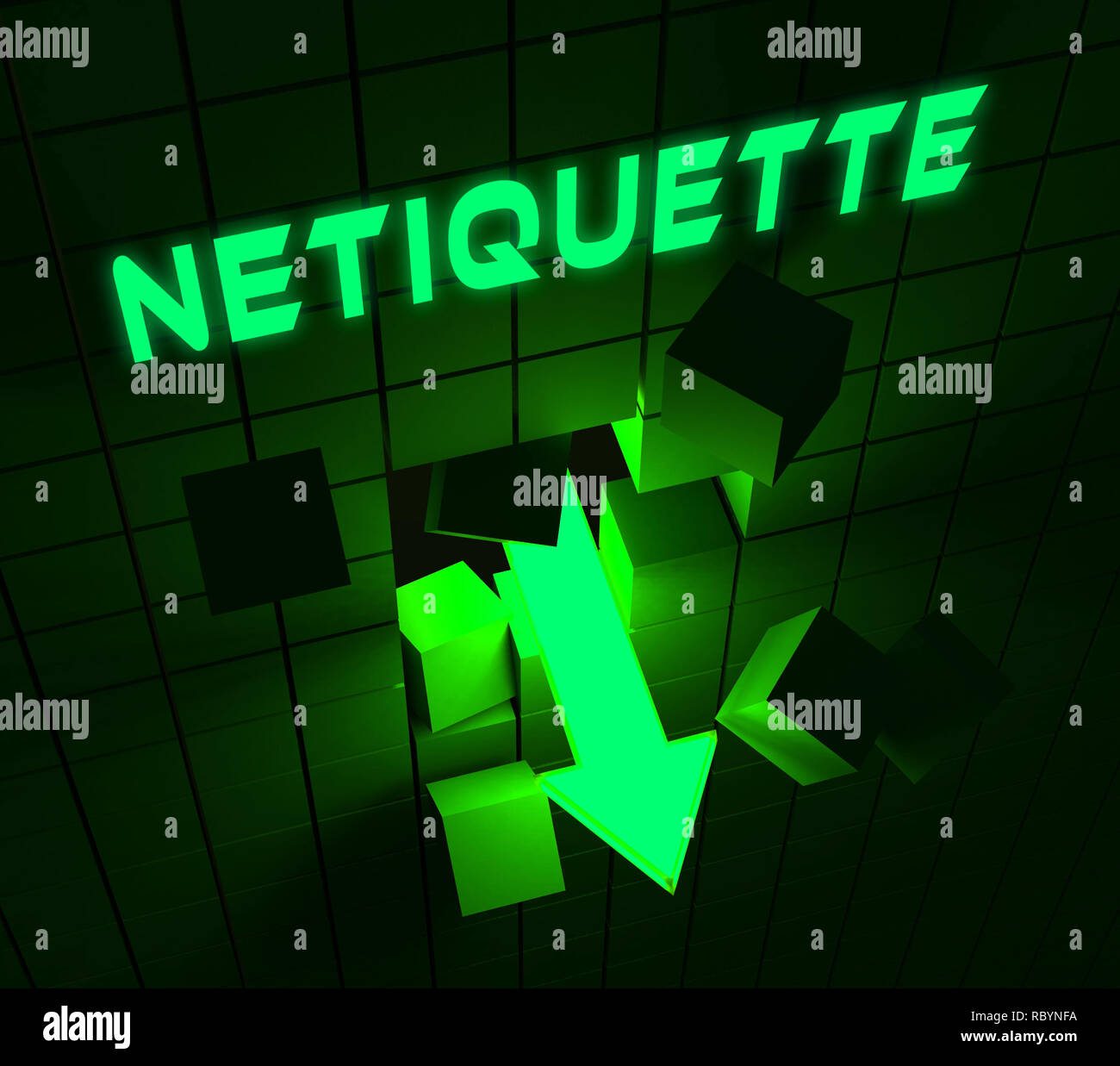 Netiquette hi-res stock photography and images - Alamy