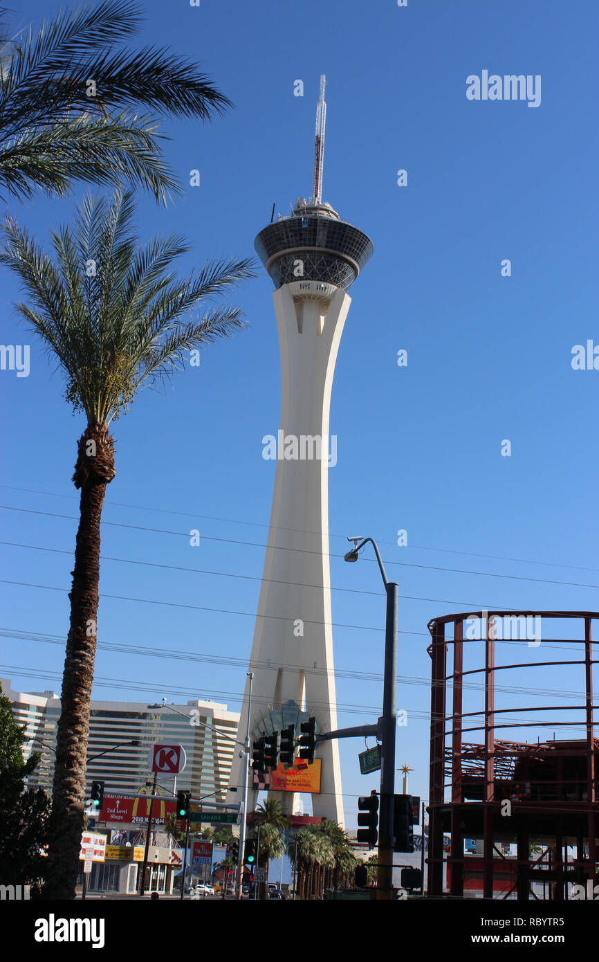 The Stratosphere hotel and casio Stock Photo