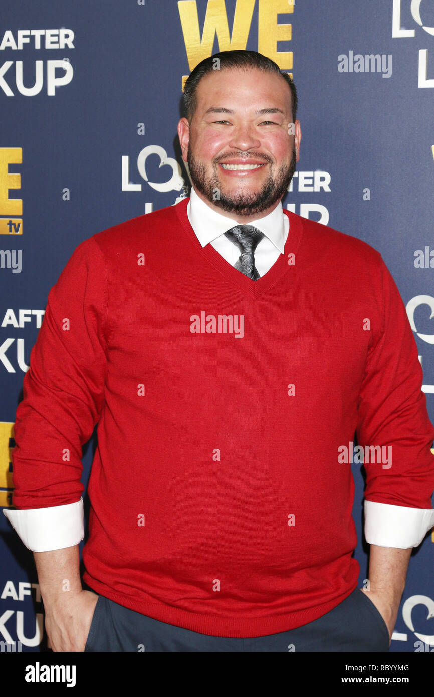 WE TV celebrates the return of 'Love After Lockup' with panel, 'Real Love: Relationship Reality TV's Past, Present & Future,' at The Paley Center for Media  Featuring: Jon Gosselin Where: Beverly Hills, California, United States When: 12 Dec 2018 Credit: Nicky Nelson/WENN.com Stock Photo