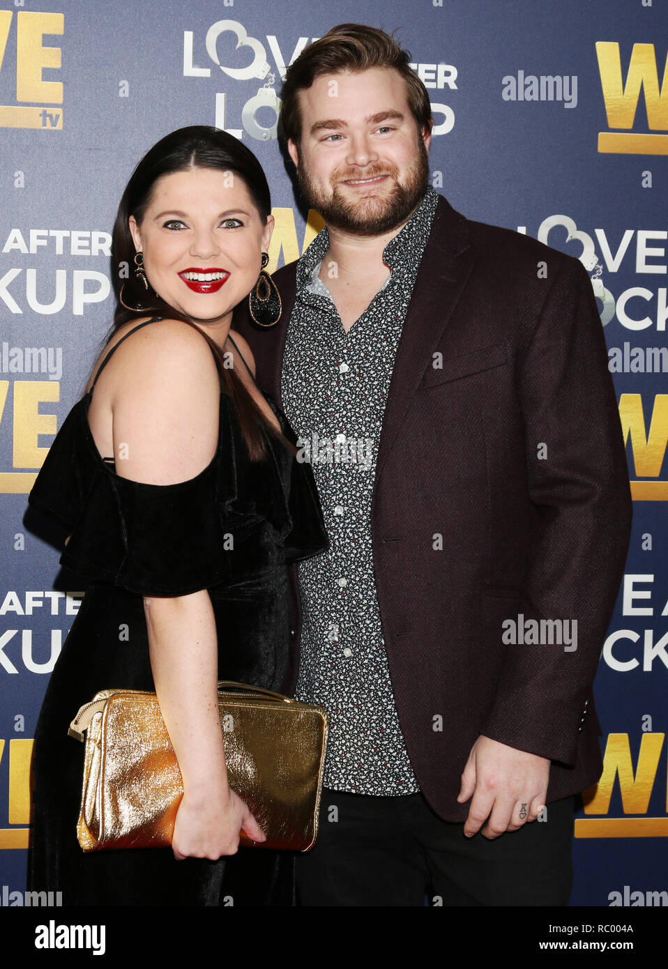WE TV celebrates the return of 'Love After Lockup' with panel, 'Real Love: Relationship Reality TV's Past, Present & Future,' at The Paley Center for Media  Featuring: Amy Duggar, Dillon King Where: Beverly Hills, California, United States When: 12 Dec 2018 Credit: Nicky Nelson/WENN.com Stock Photo