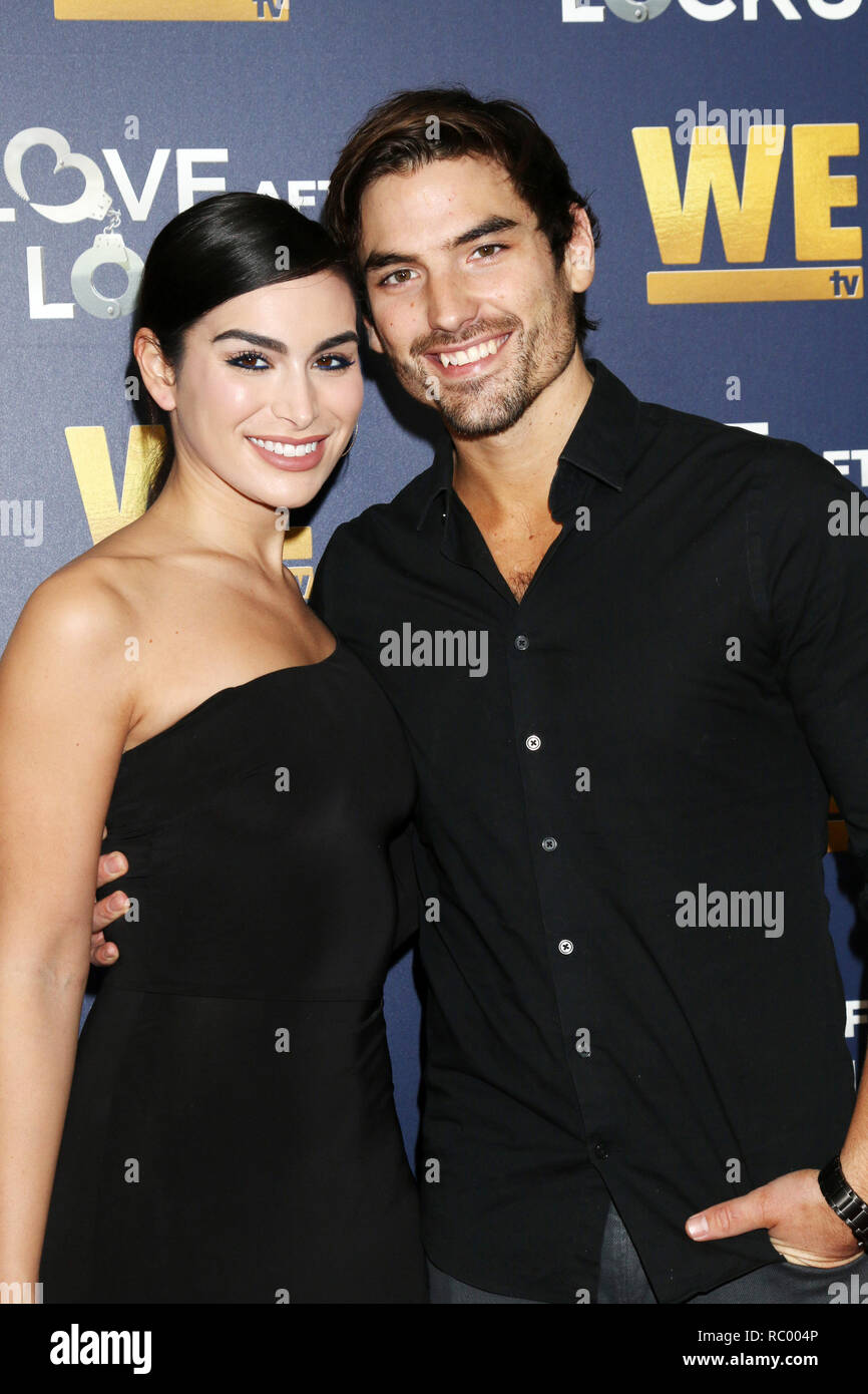 WE TV celebrates the return of 'Love After Lockup' with panel, 'Real Love: Relationship Reality TV's Past, Present & Future,' at The Paley Center for Media  Featuring: Ashley Iaconetti, Jared Haibon Where: Beverly Hills, California, United States When: 12 Dec 2018 Credit: Nicky Nelson/WENN.com Stock Photo