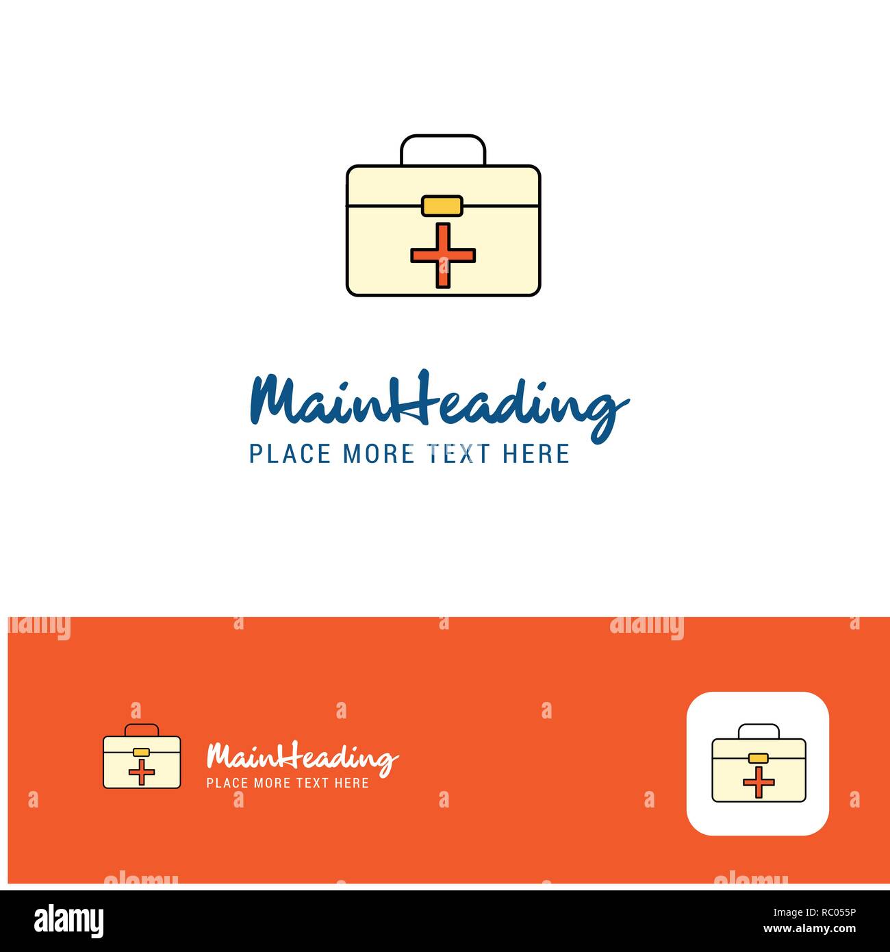 Creative First Aid Box Logo Design Flat Color Logo Place For Tagline Vector Illustration Stock Vector Image Art Alamy