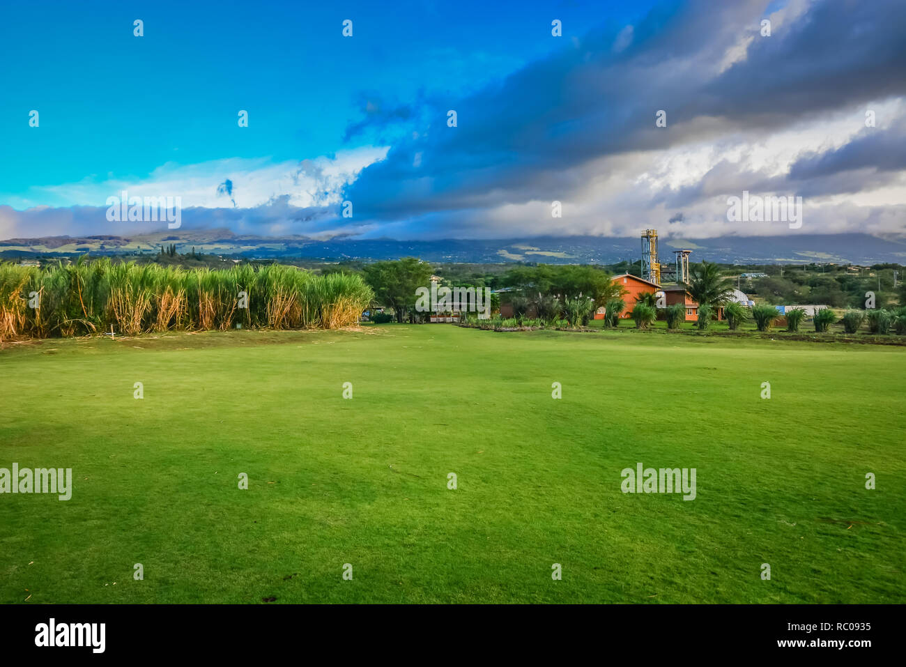 Organic Vodka distillery in Island of Maui, Hawaiian Islands Stock