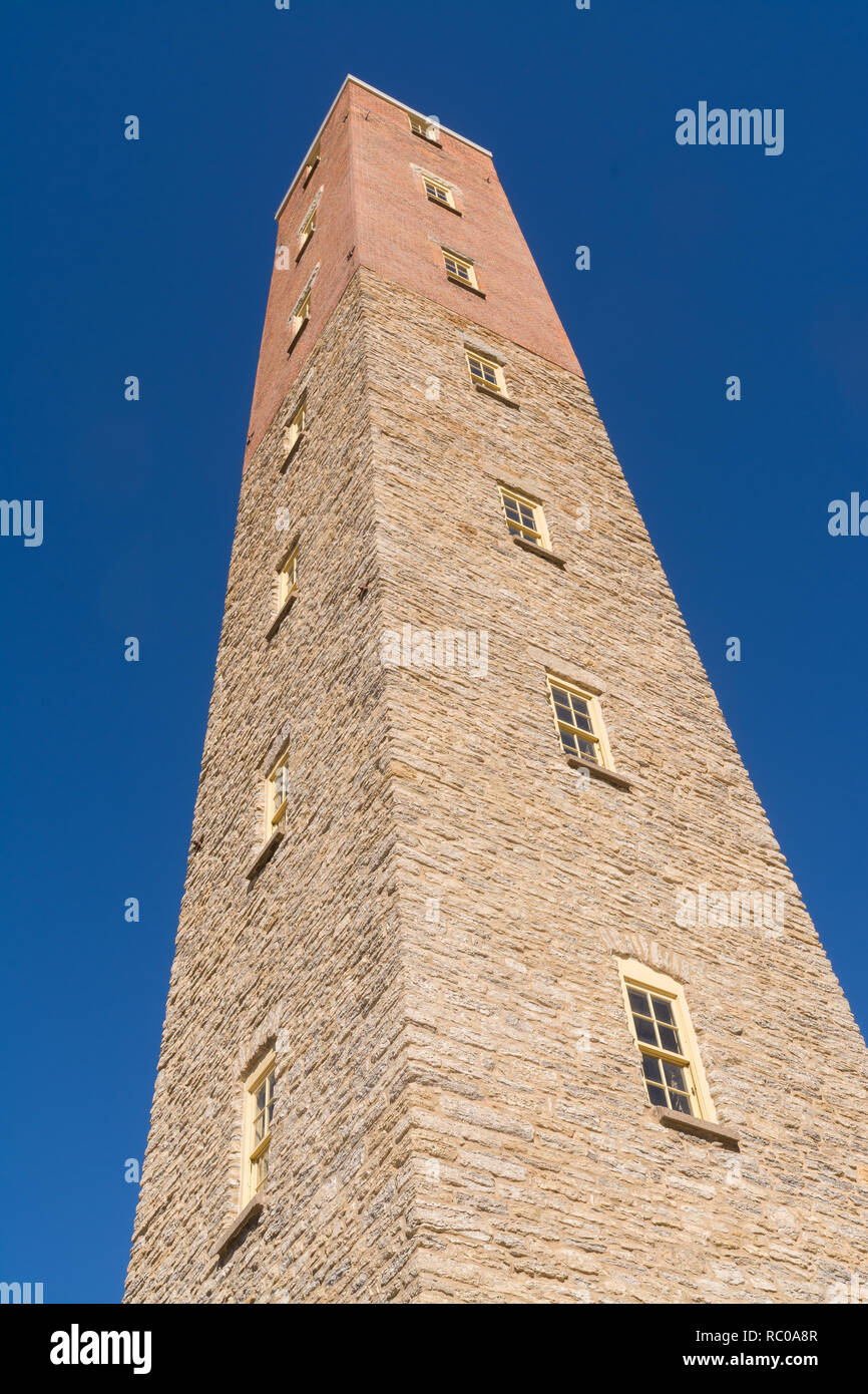 One of the last remaining "Shot Towers" in the United States originally