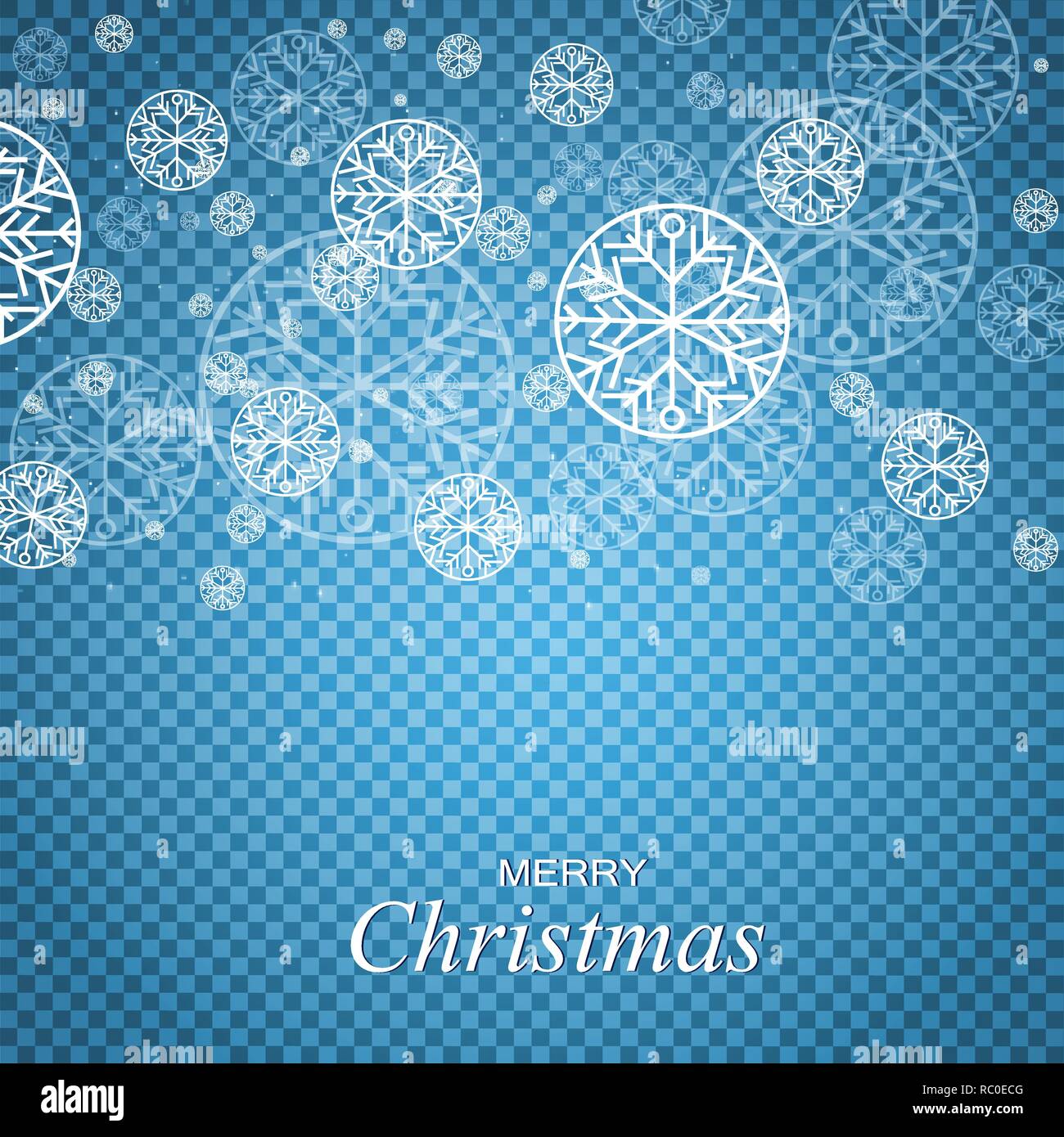Christmas ornaments made from snowflakes vector illustration Stock ...