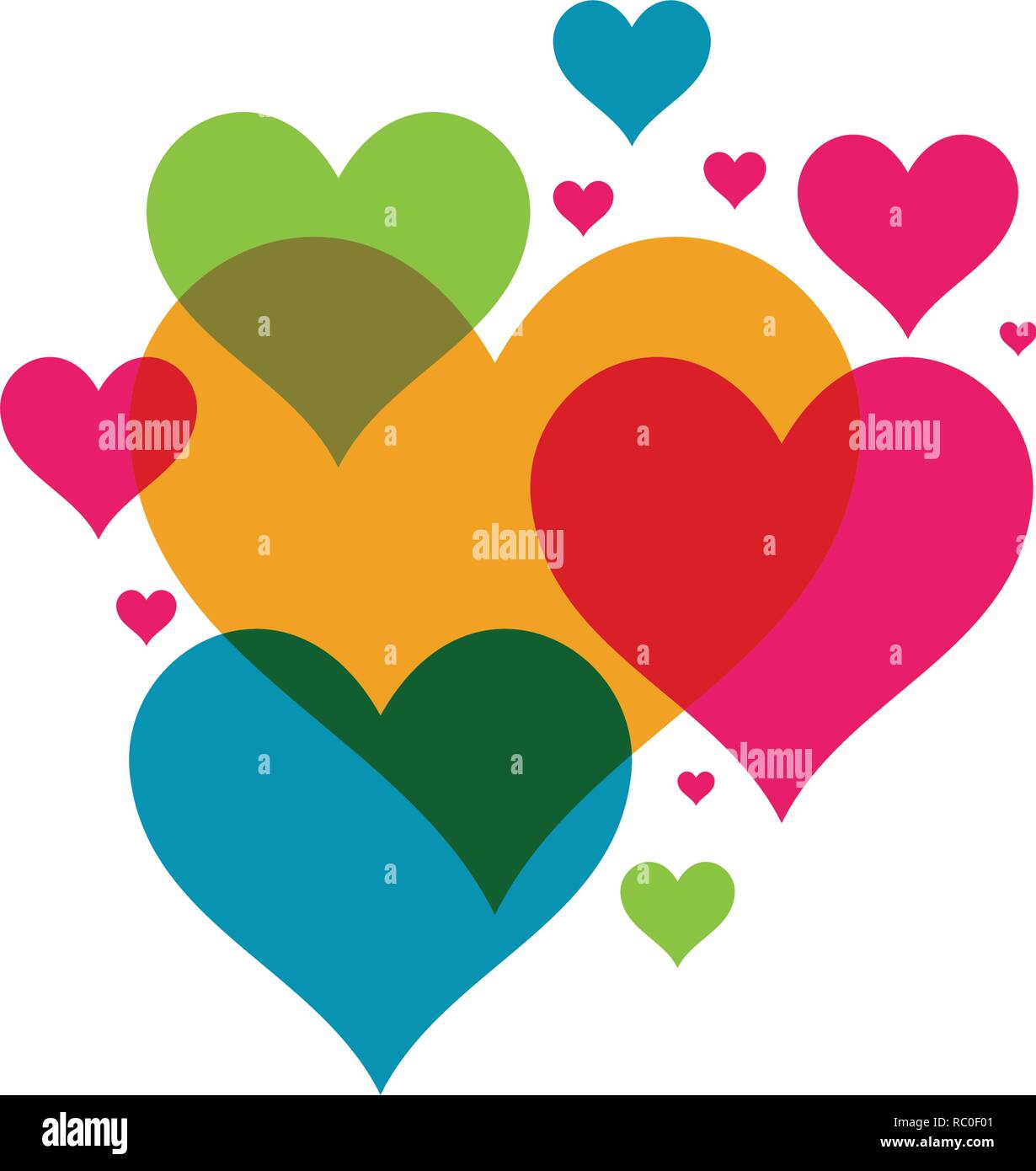Beauty Love Vector icon illustration design Template Stock Vector Image ...
