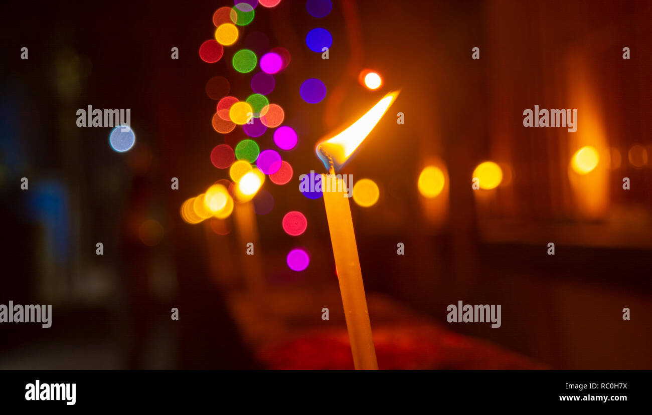 Candle Burning Melting High Resolution Stock Photography and Images Alamy