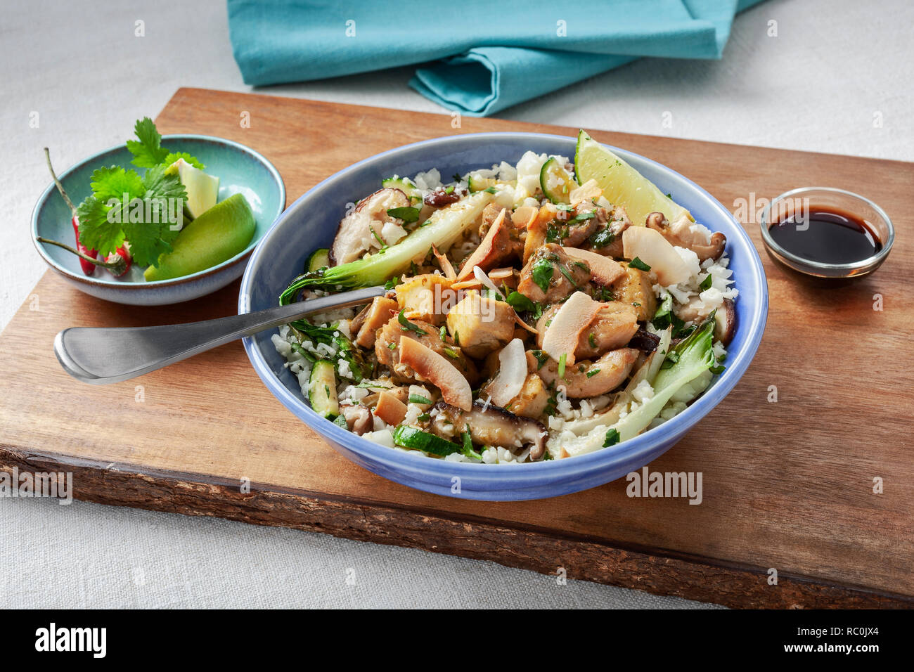 Thai Green curry Stock Photo