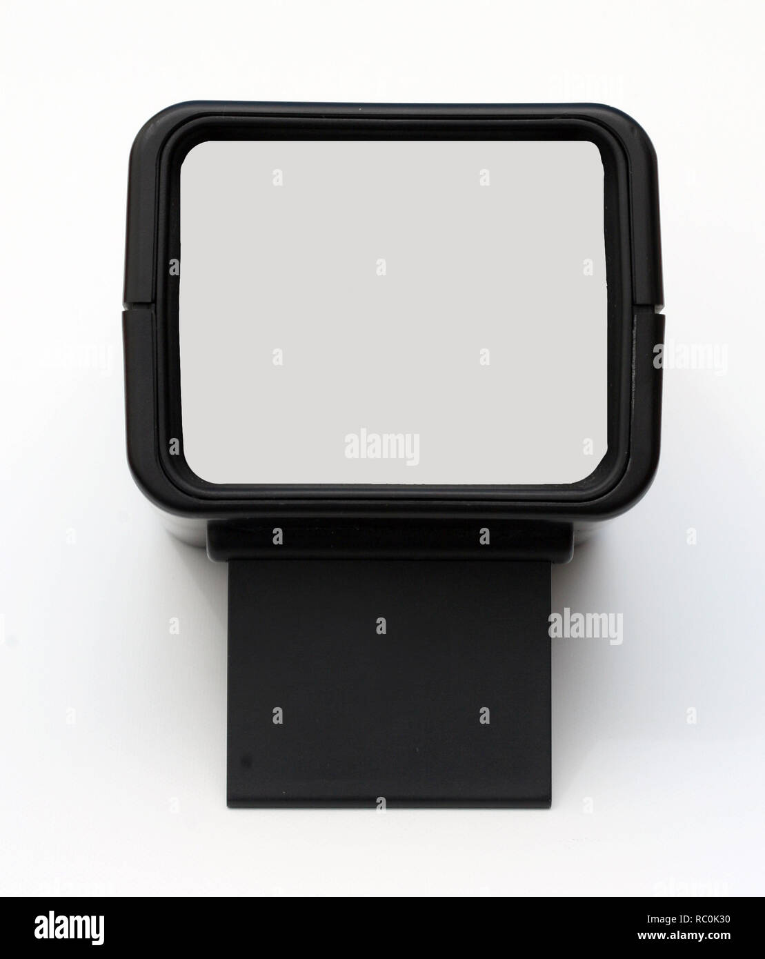 Viewer for 35mm slides isolated on white background. Stock Photo