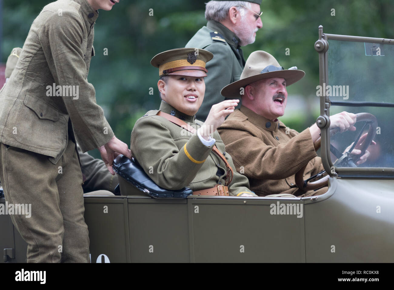 Washington, D.C., USA - May 28, 2018: The National Memorial Day Parade ...