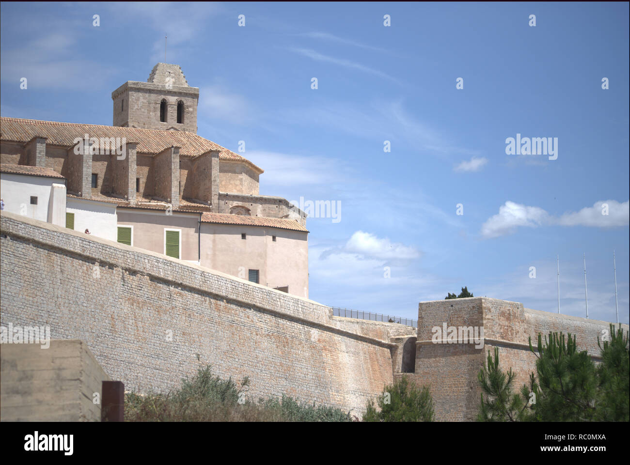 Ibiza catedral de santa maria hi-res stock photography and images - Alamy