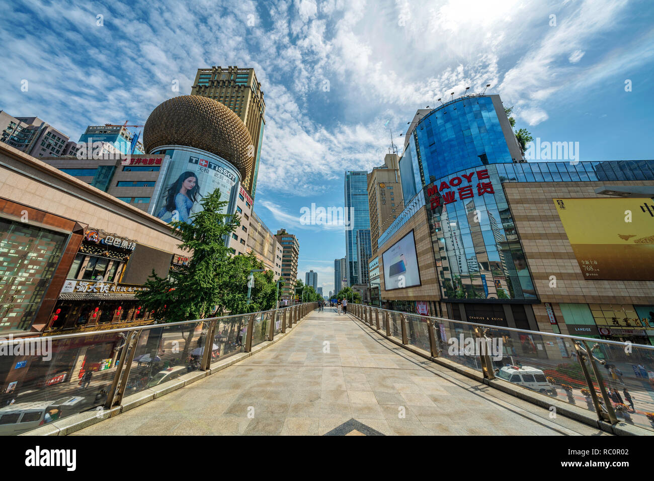 Pedestrian Walks Advertisement Louis Vuitton Chengdu City Southwest China's  Sichuan – Stock Editorial Photo © ChinaImages #237504608