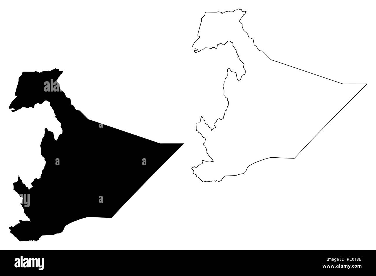Somali Region Ethiopia Map Somali Region (Federal Democratic Republic Of Ethiopia, Horn Of Africa,  Regions And Chartered Cities Of Ethiopia) Map Vector Illustration, Scribble  Sk Stock Vector Image & Art - Alamy