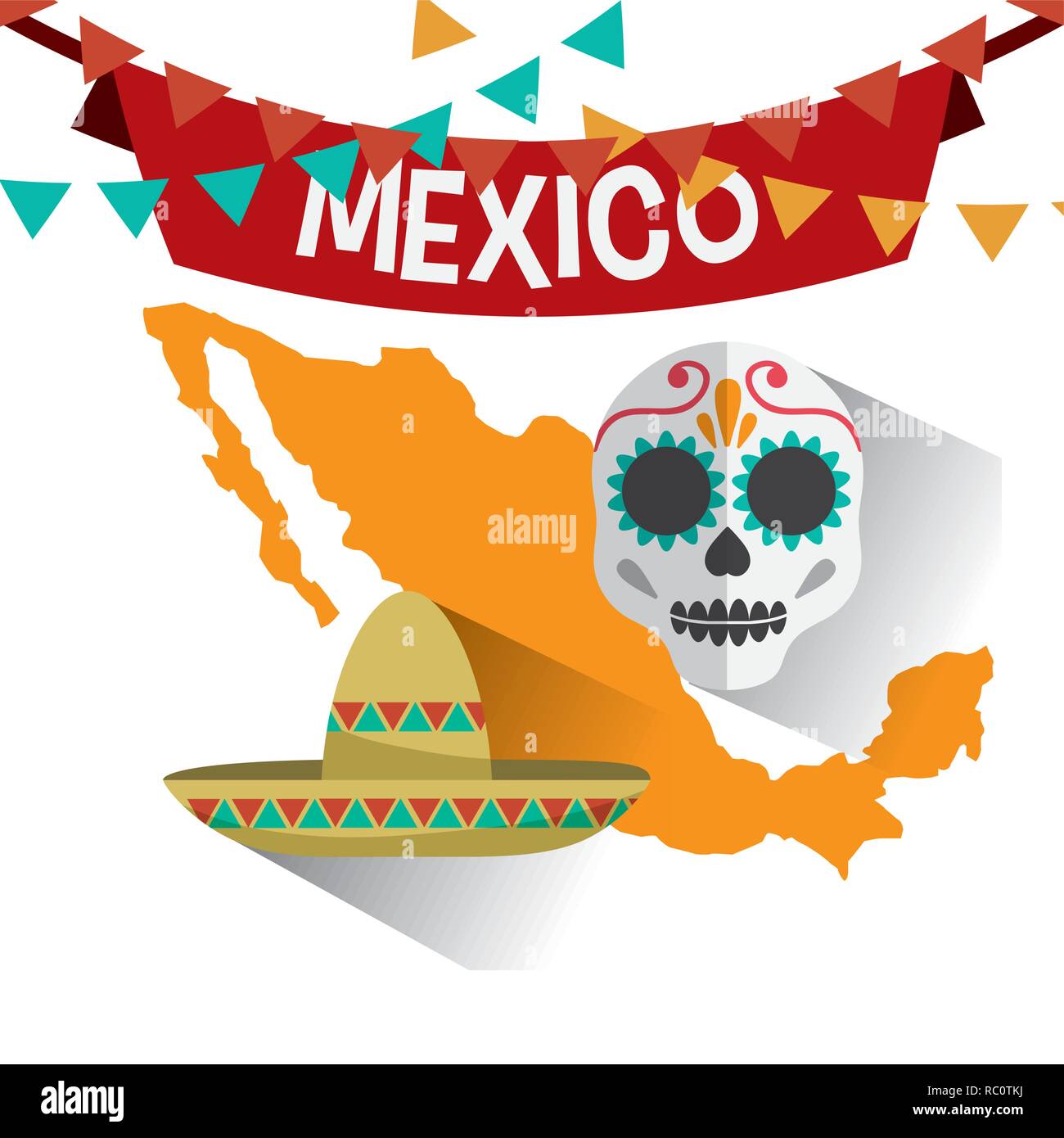 Mexican culture design Stock Vector Image &amp; Art - Alamy