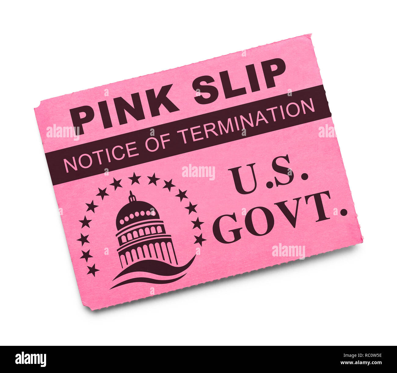 Official notice Cut Out Stock Images Pictures Alamy