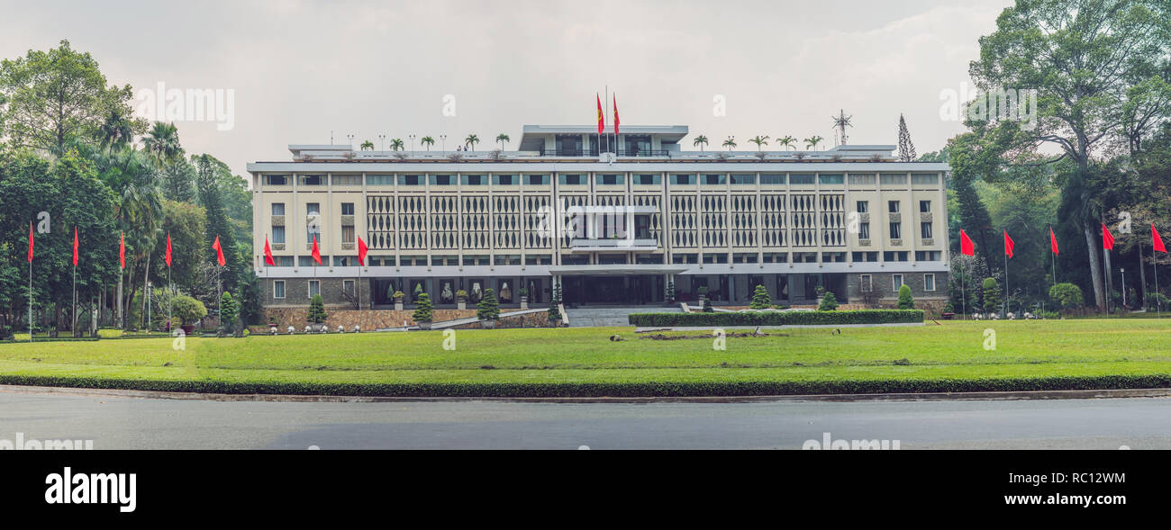 Independence Palace in Ho Chi Minh City, Vietnam. Independence Palace is known as Reunification Independence Palace in Ho Chi Minh City, Vietnam. Independence Palace is known as Reunification