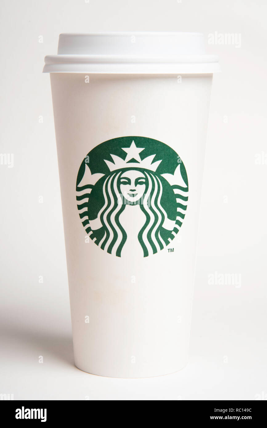 Starbucks coffee cup – Stock Editorial Photo © norgallery #110834502