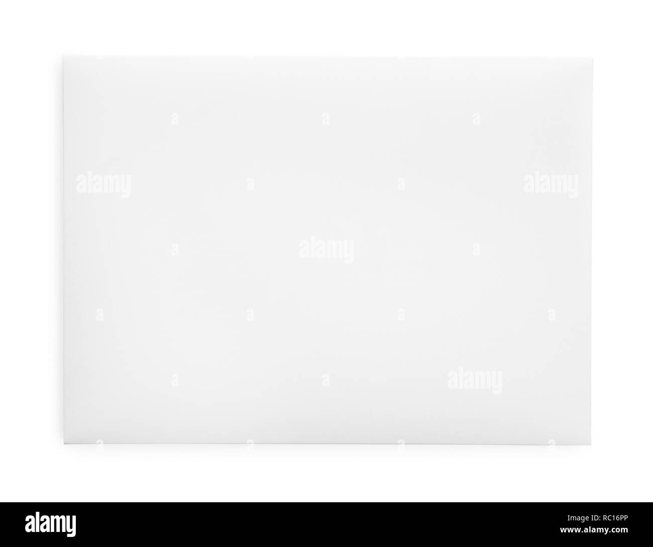Envelope on white background isolated, close-up Stock Photo - Alamy