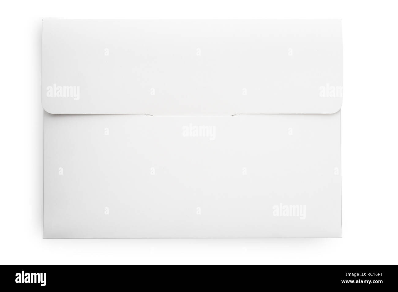 Envelope on white background isolated, close-up Stock Photo