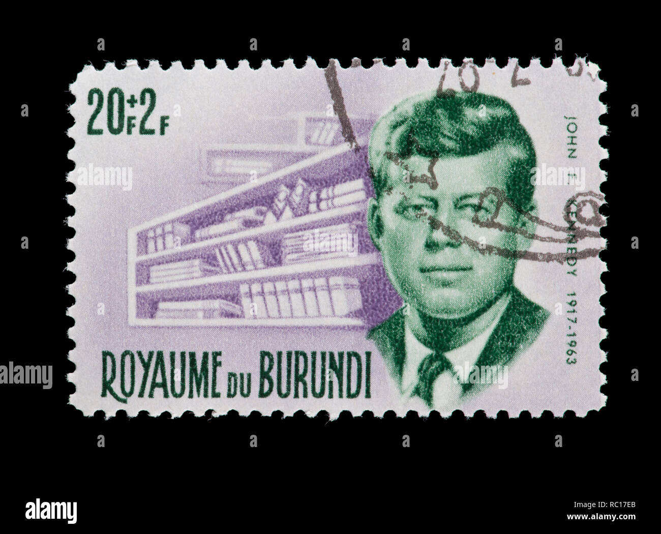 Postage stamp president john kennedy hi-res stock photography and  display picture 1