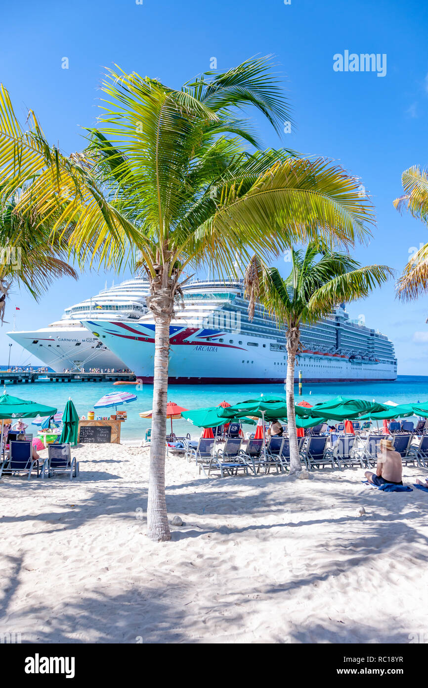 Grand Turk, Turks and Caicos Islands visiting on P&O Arcadia during a
