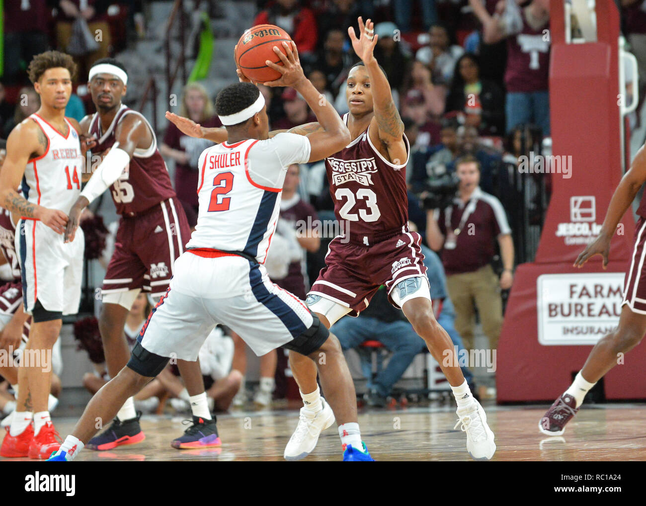 Mississippi state bulldogs mens basketball hi-res stock photography and ...