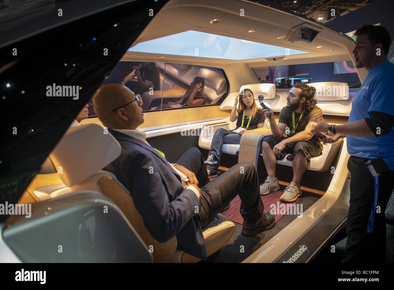 Las Vegas, Nevada, USA. 10th Jan, 2019. CES is the world's gathering place for all those who thrive on the business of consumer technologies. It has served as the proving ground for innovators and breakthrough technologies for 50 years generation innovations are introduced to the marketplace. Credit: Ardavan Roozbeh/ZUMA Wire/Alamy Live News Stock Photo