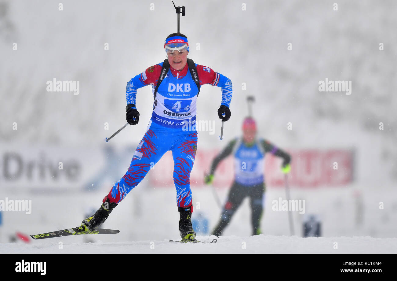 Oberhof, Germany. 13th Jan, 2019. Biathlon, World Cup, Relay 4 x 6 km ...