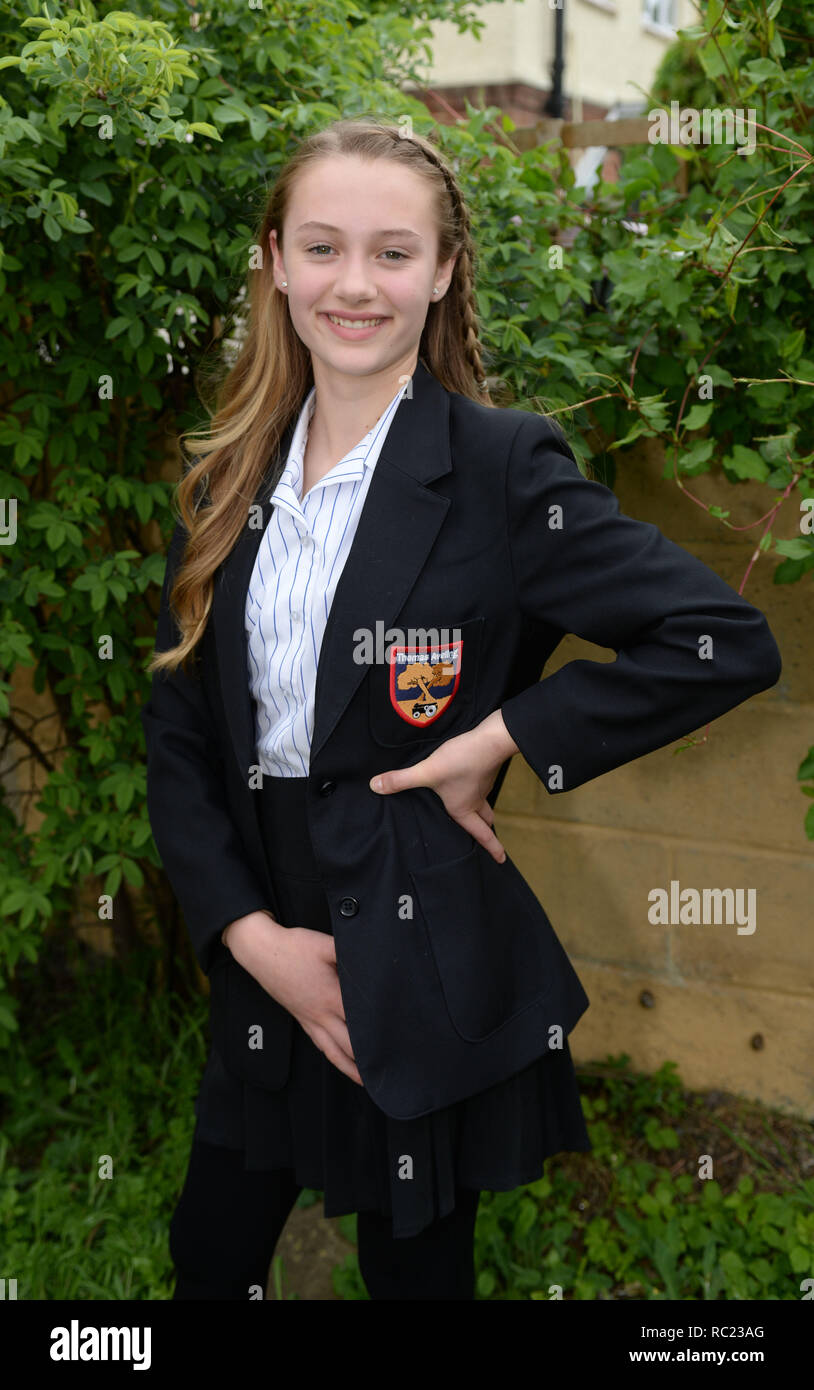 real schoolgirls Polish schoolgirl Paulina Zubrzycka arrived in the UK six years ago and  could be the poster children for immigration: fluent in English, thriving  at school and fiercely proud of the fact her