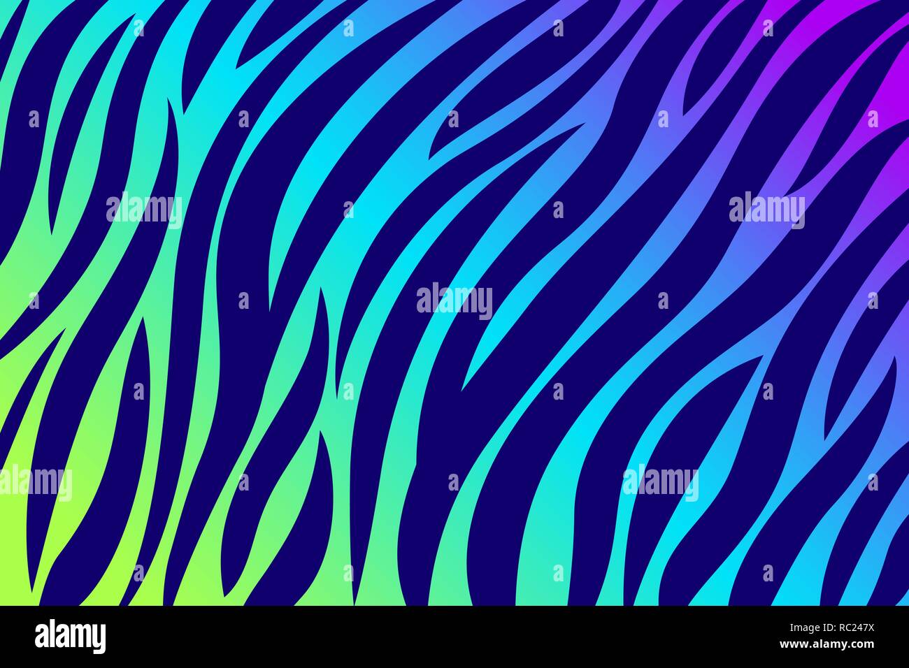 Animal pattern Vector illustration Modern background with zebra print