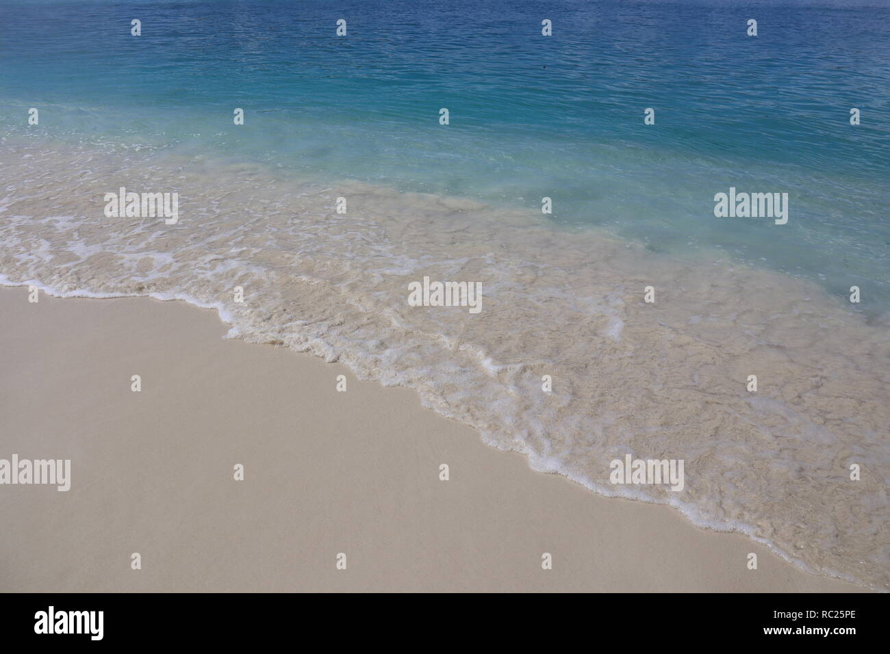 Beach on Ile aux Nattes in Madagascar Stock Photo