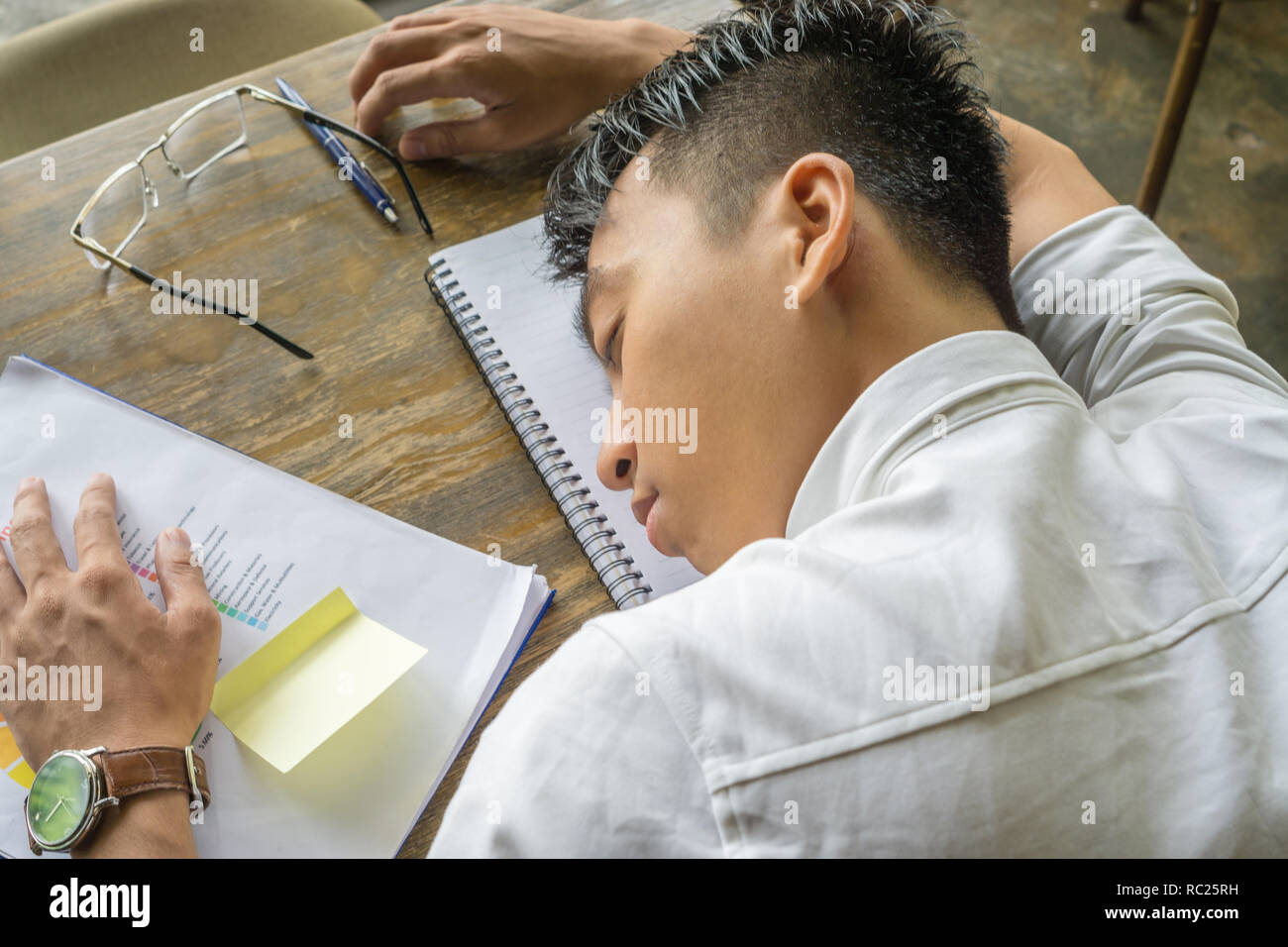 Working under high pressure Stock Photo Alamy
