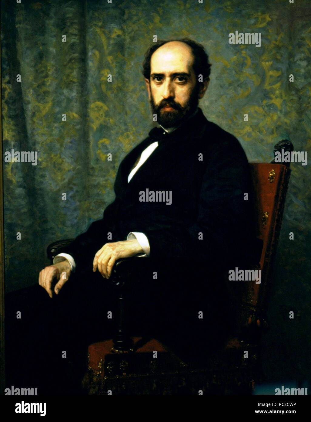 Nicolás Salmerón Alonso (1838 1908) Spanish politician, president of
