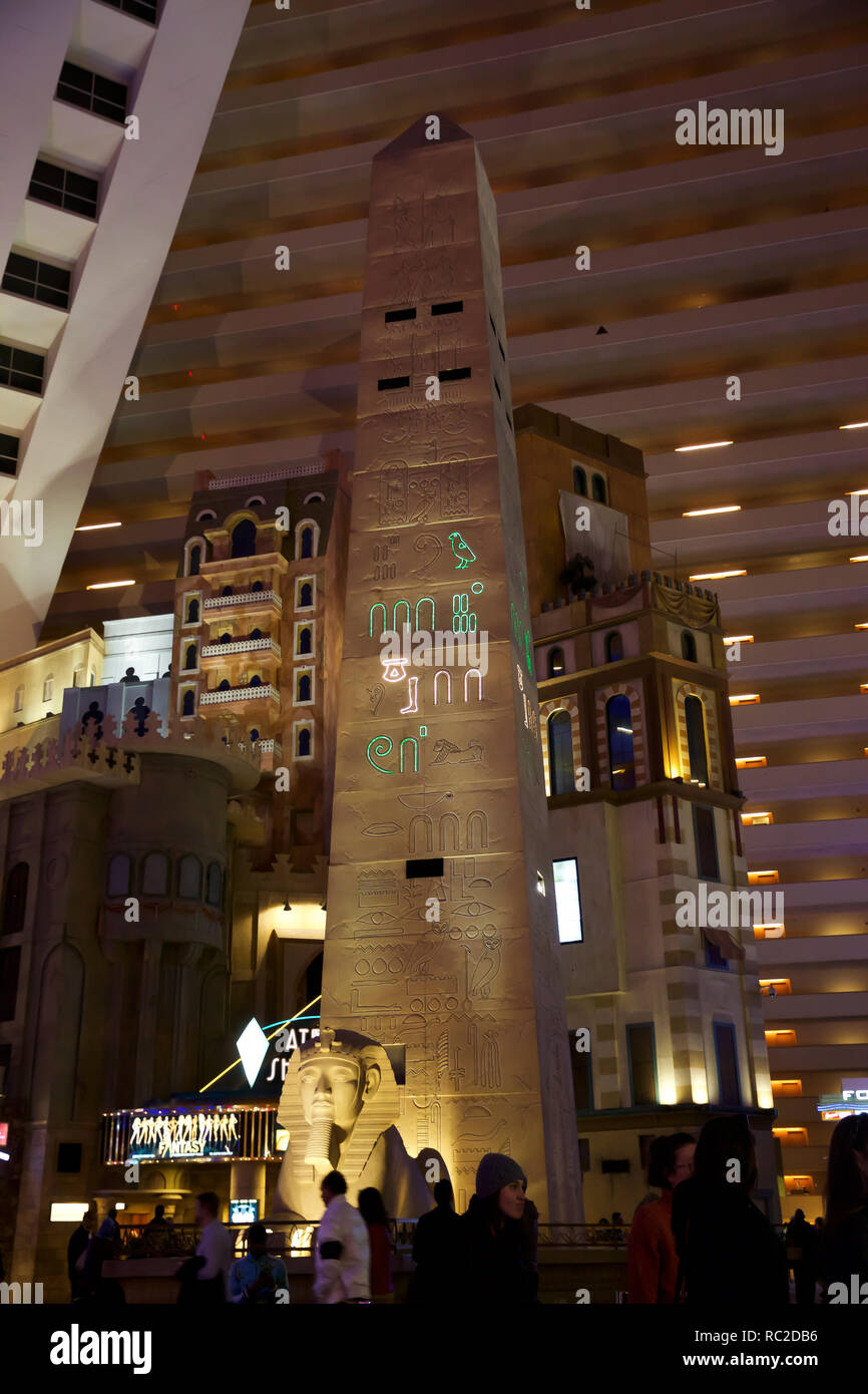 Luxor Hotel and Casino in Las Vegas Stock Photo - Alamy