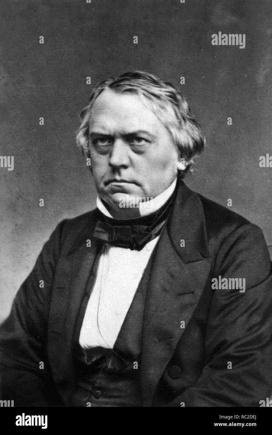 Ditlev Gothard Monrad (1811 – 1887) Danish politician Stock Photo