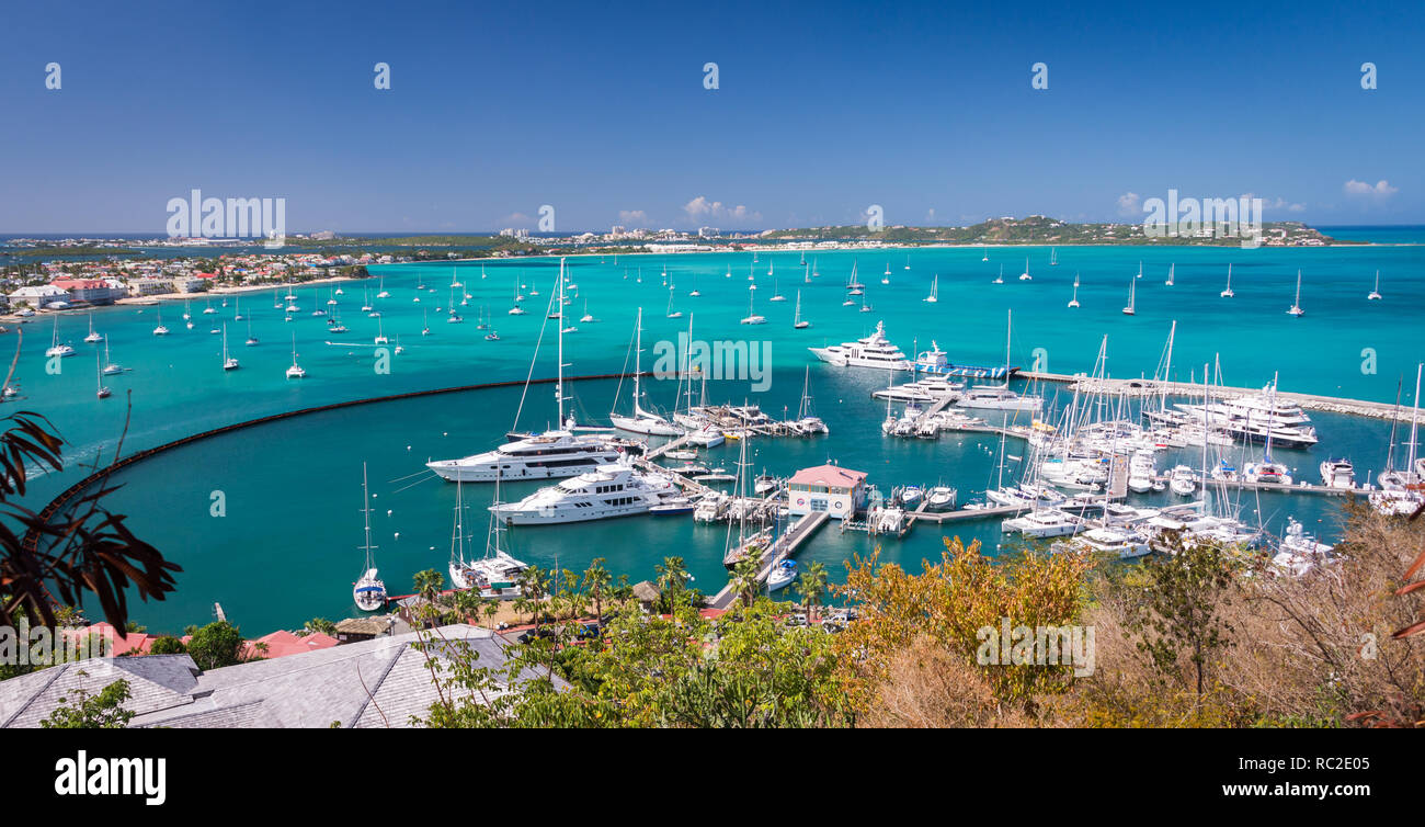 Marigot, St Martin February 2015 Harbour at Marigot, French capital