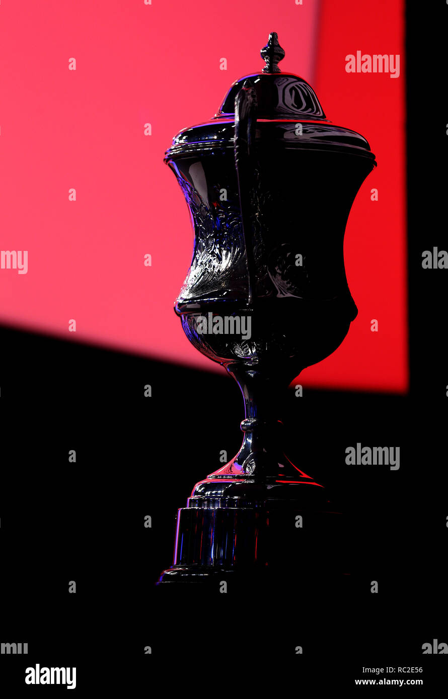General view of the trophy during day nine of the BDO World