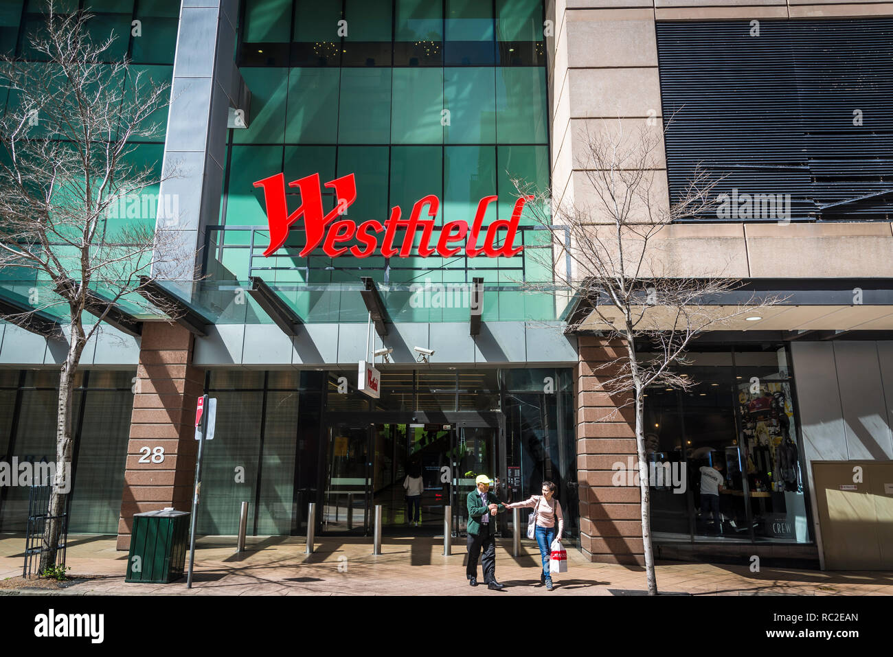 Westfield shopping centre, Chatswood, Sydney, NSW, Australia Stock Photo