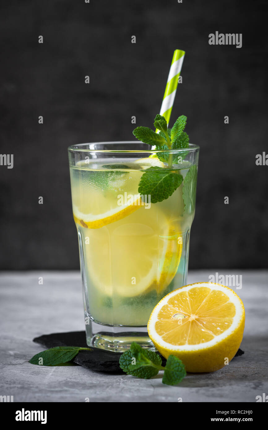 Lemonade Traditional Summer drink Stock Photo - Alamy