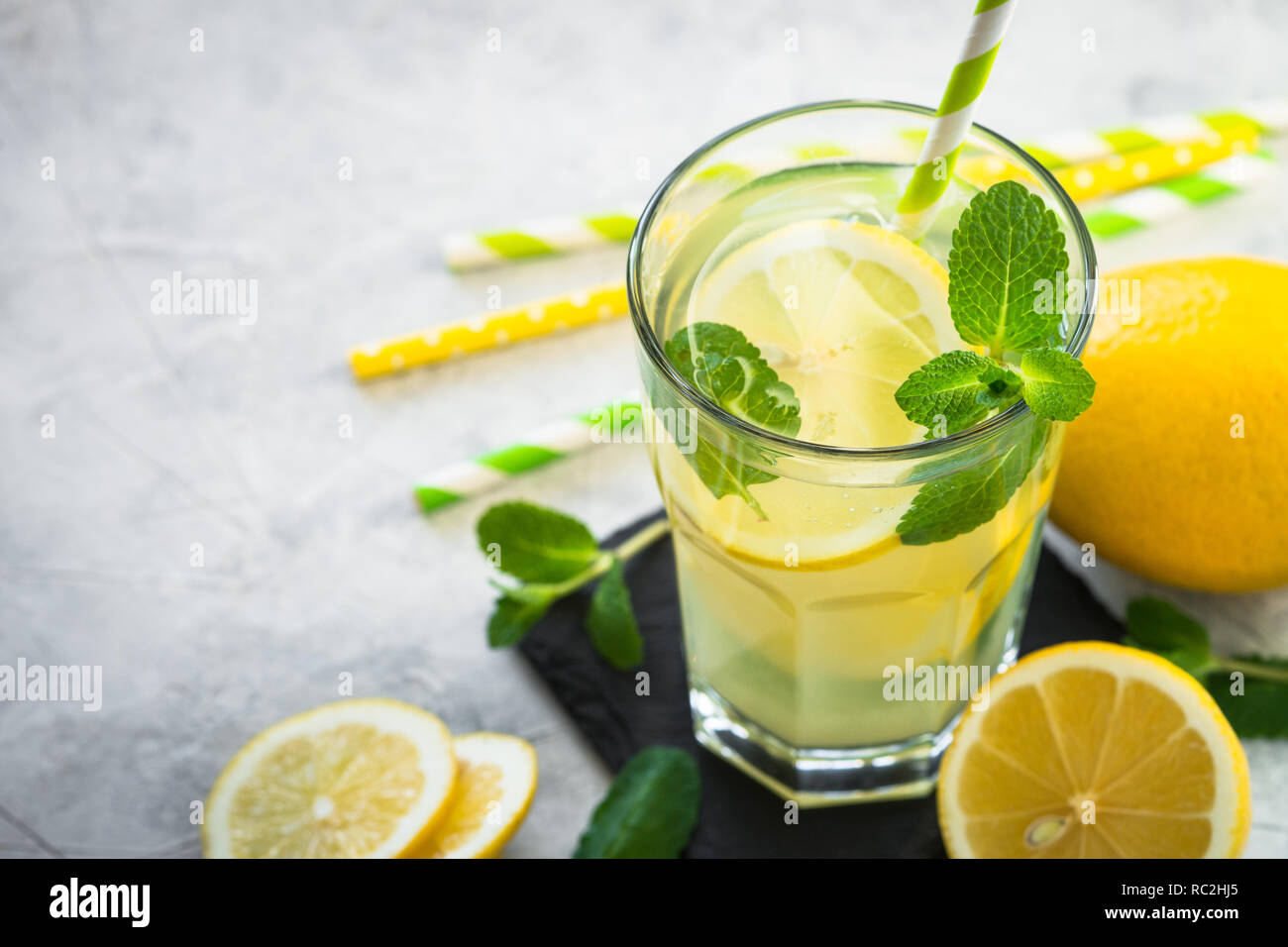 Lemonade. Traditional Summer drink Stock Photo Alamy
