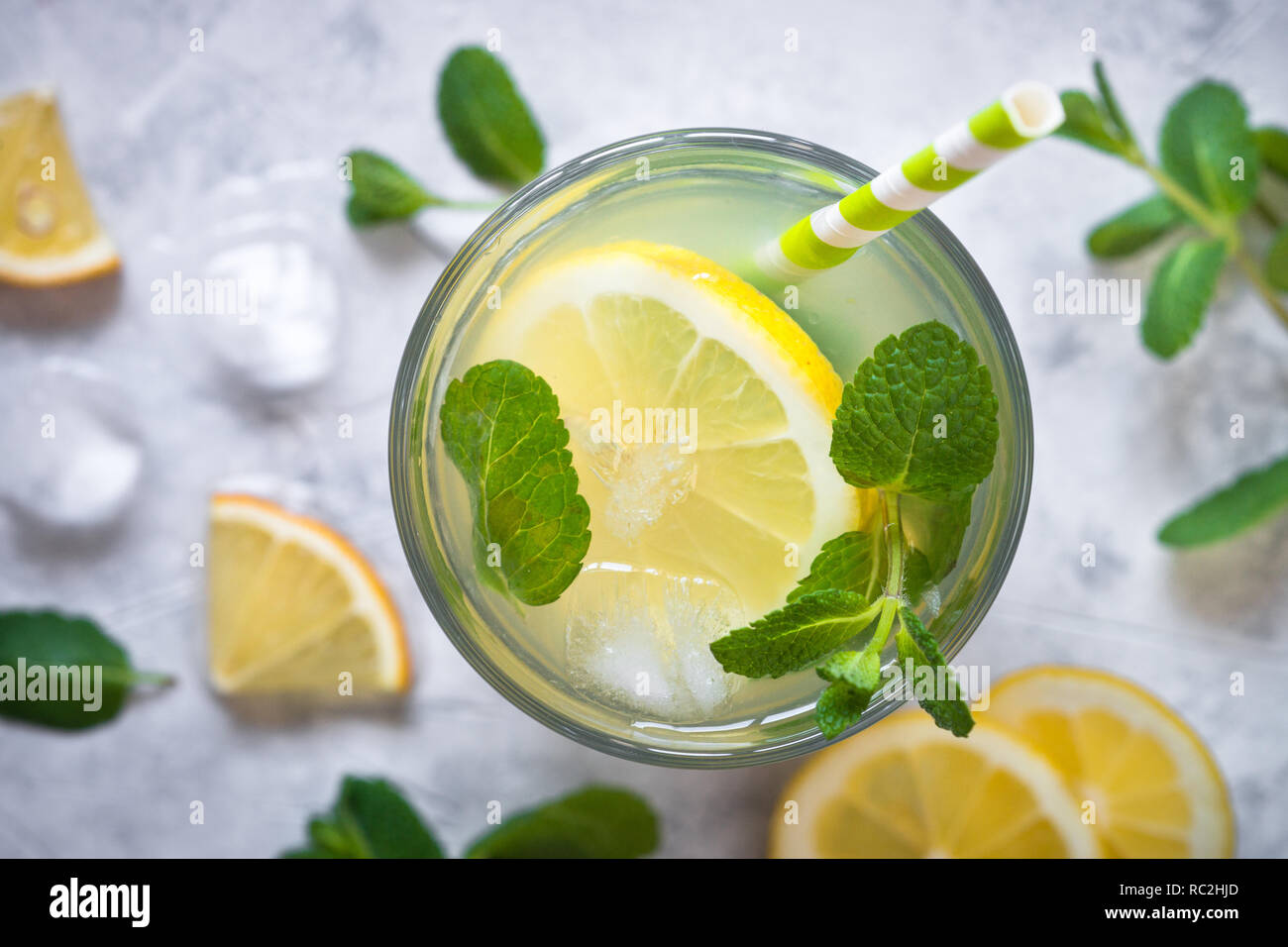 Lemonade. Traditional Summer drink Stock Photo - Alamy