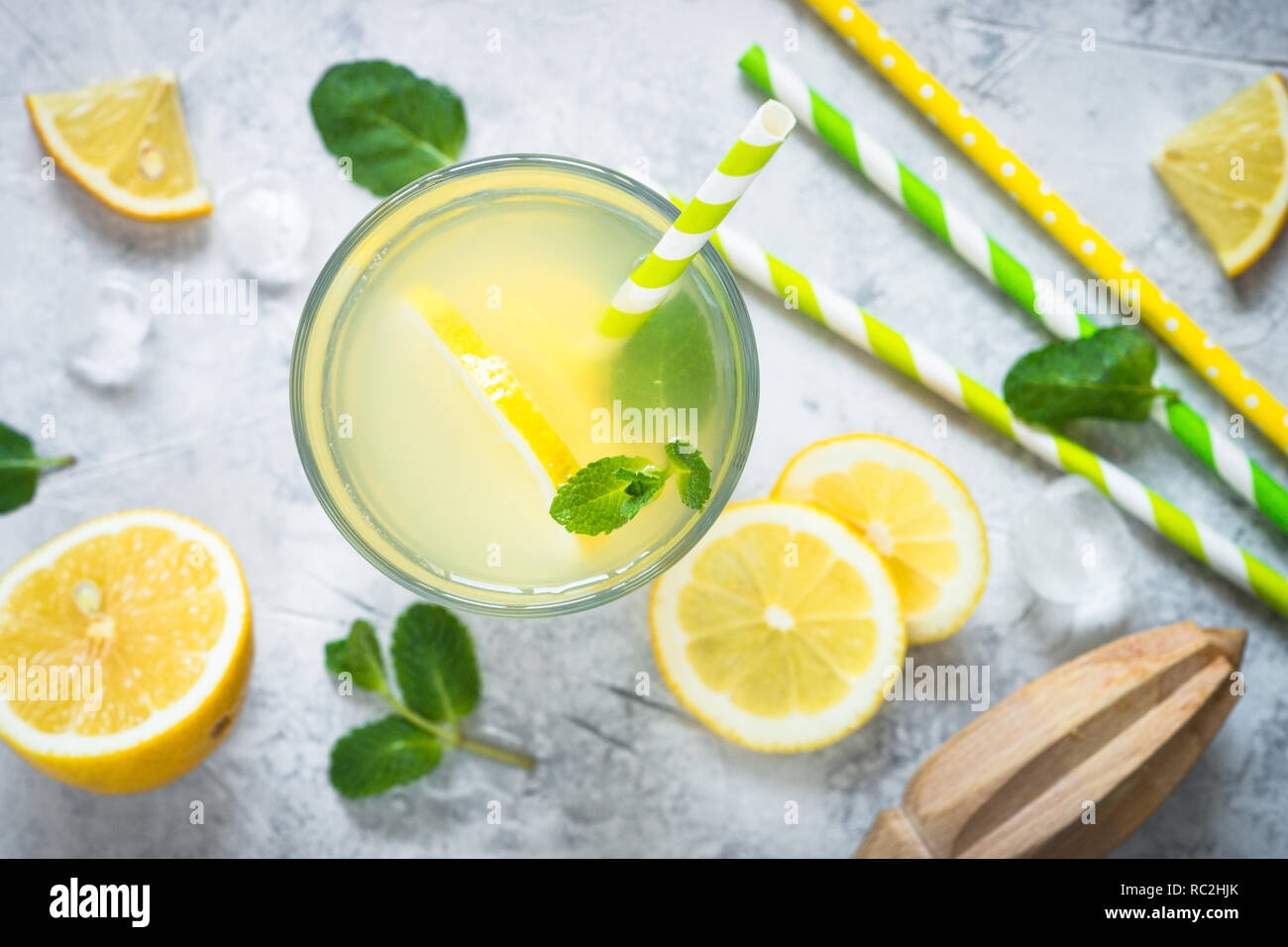 Lemonade. Traditional Summer drink Stock Photo - Alamy