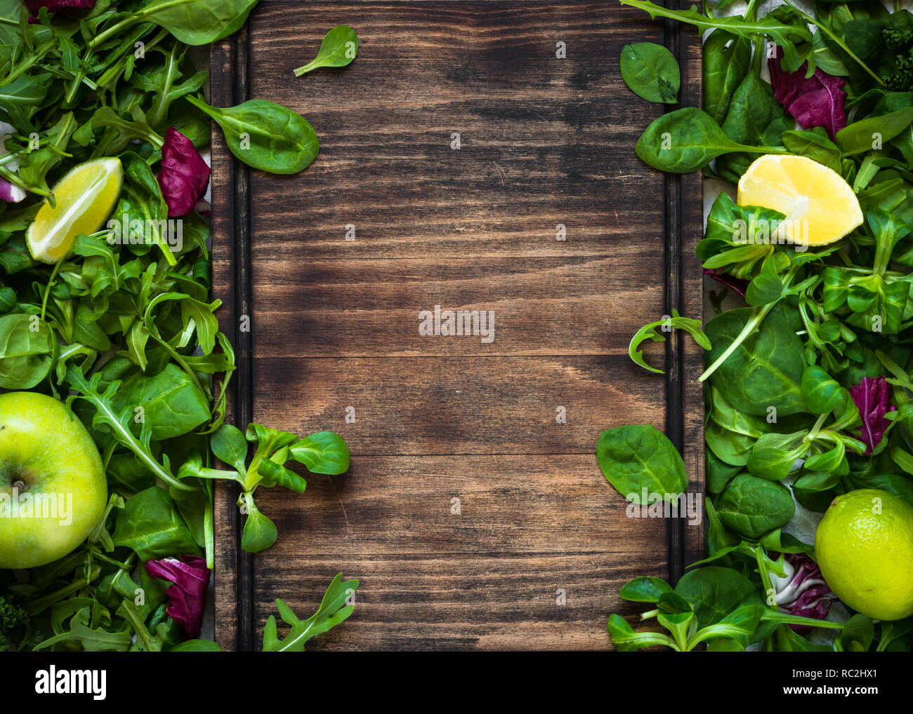 Green food background Stock Photo Alamy