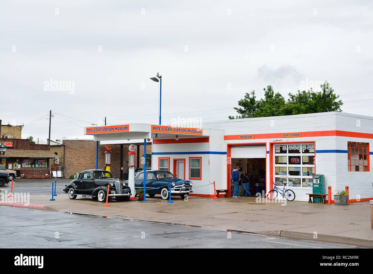 Williams, Arizona July 24, 2017 Pete's Gas station museum on July 24