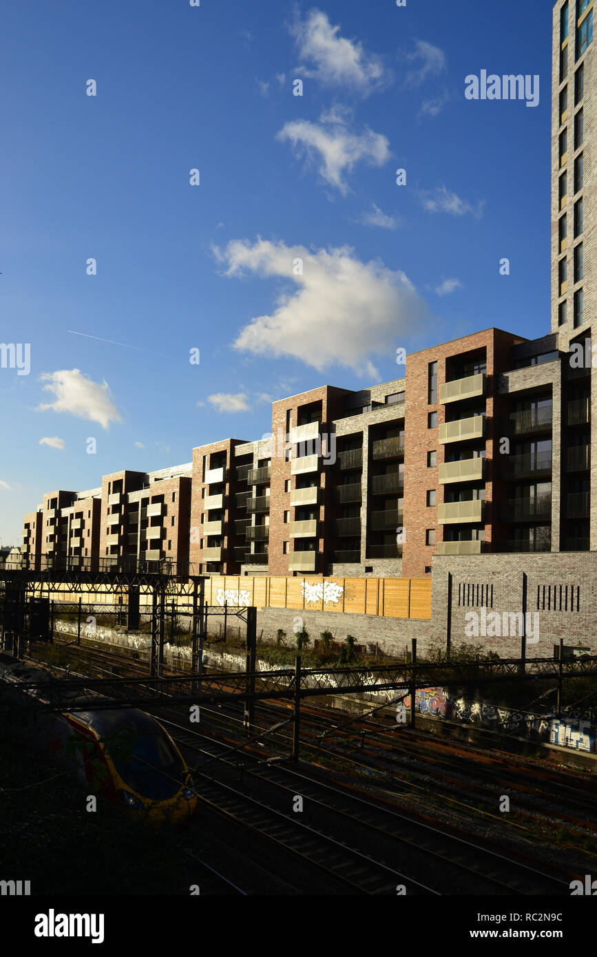 London Housing Abbey Road Cross Stock Photo Alamy