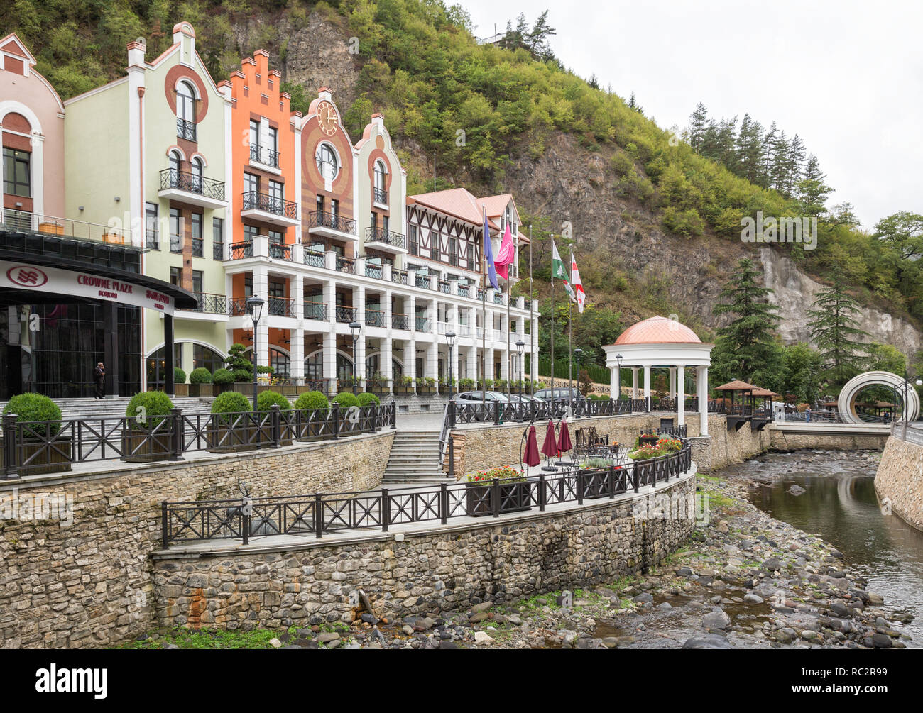 BORJOMI, SEPTEMBER 26, 2018 New modern five star hotel