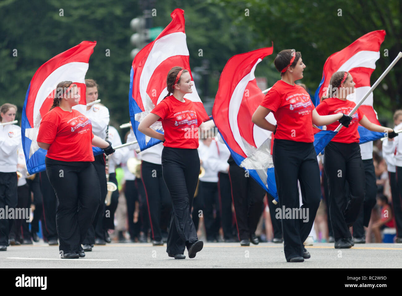 Washington, D.C., USA July 4, 2018, The National Independence Day