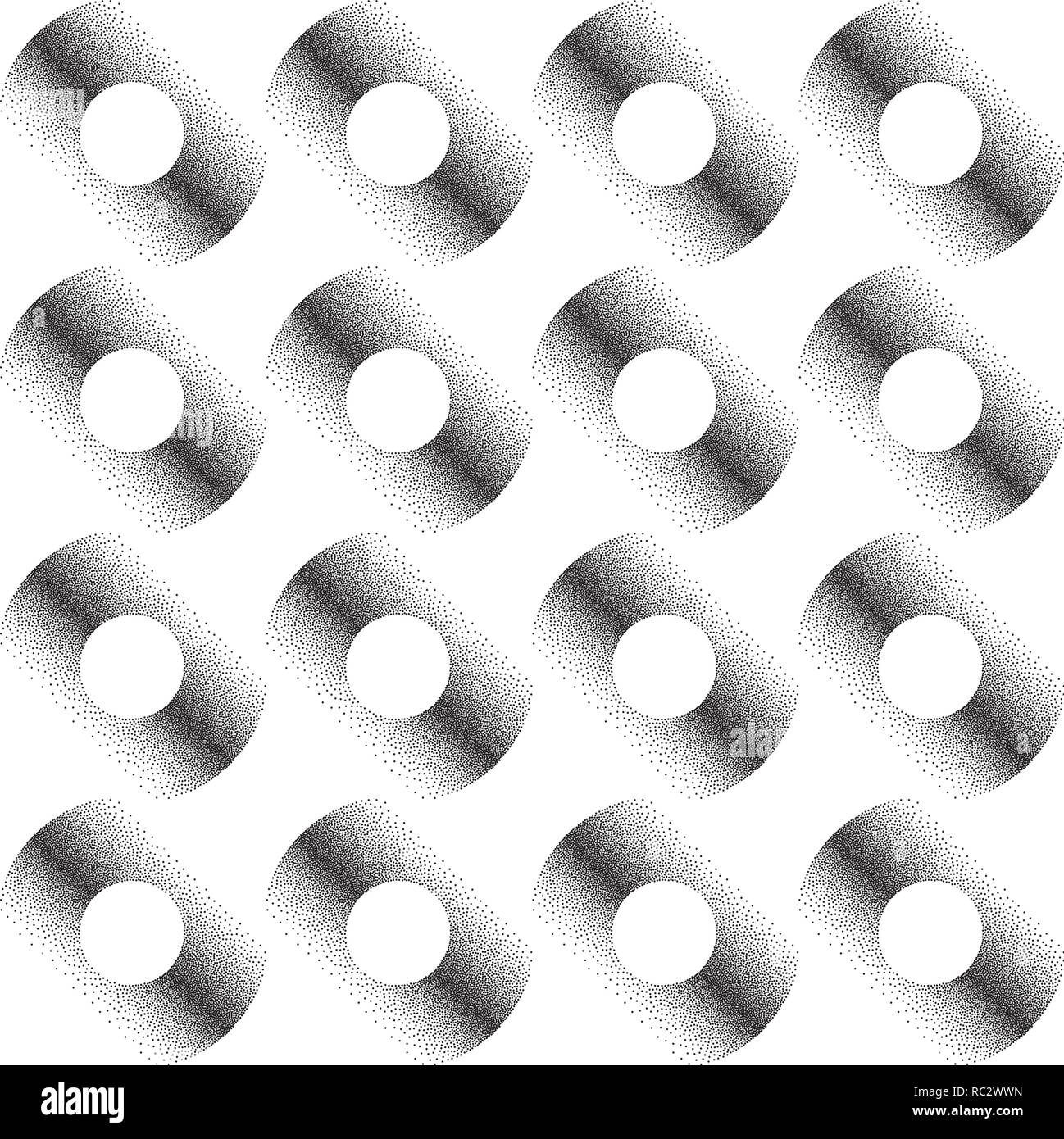 Seamless dots pattern EPS 10. Vector illustration. Abstract dots seamless Stock Vector